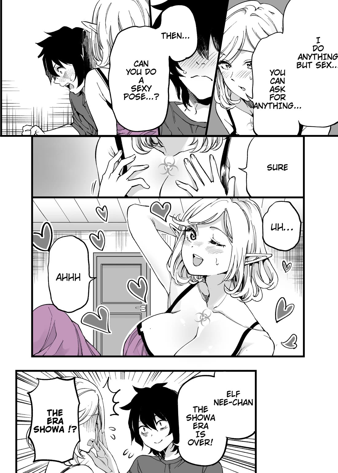 Ittare Elf Nee-chan chapter 33 page 1