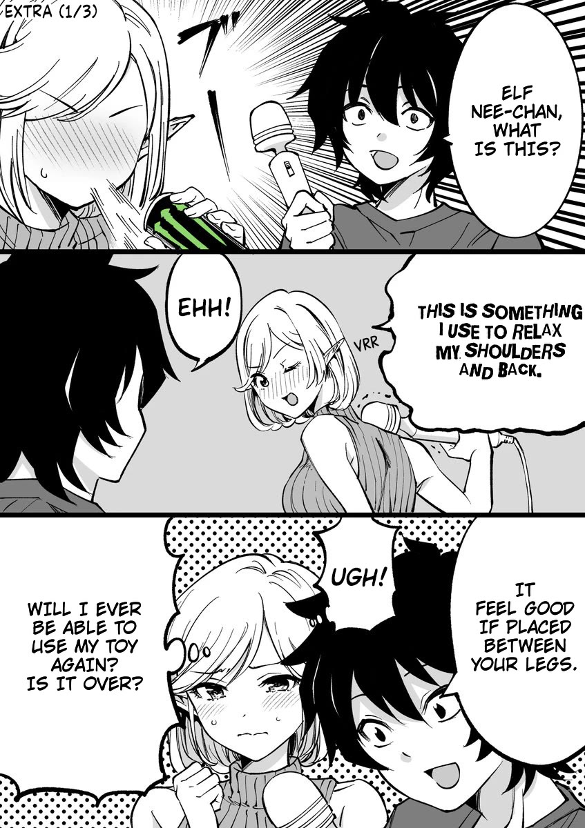 Ittare Elf Nee-chan chapter 34.5 page 1