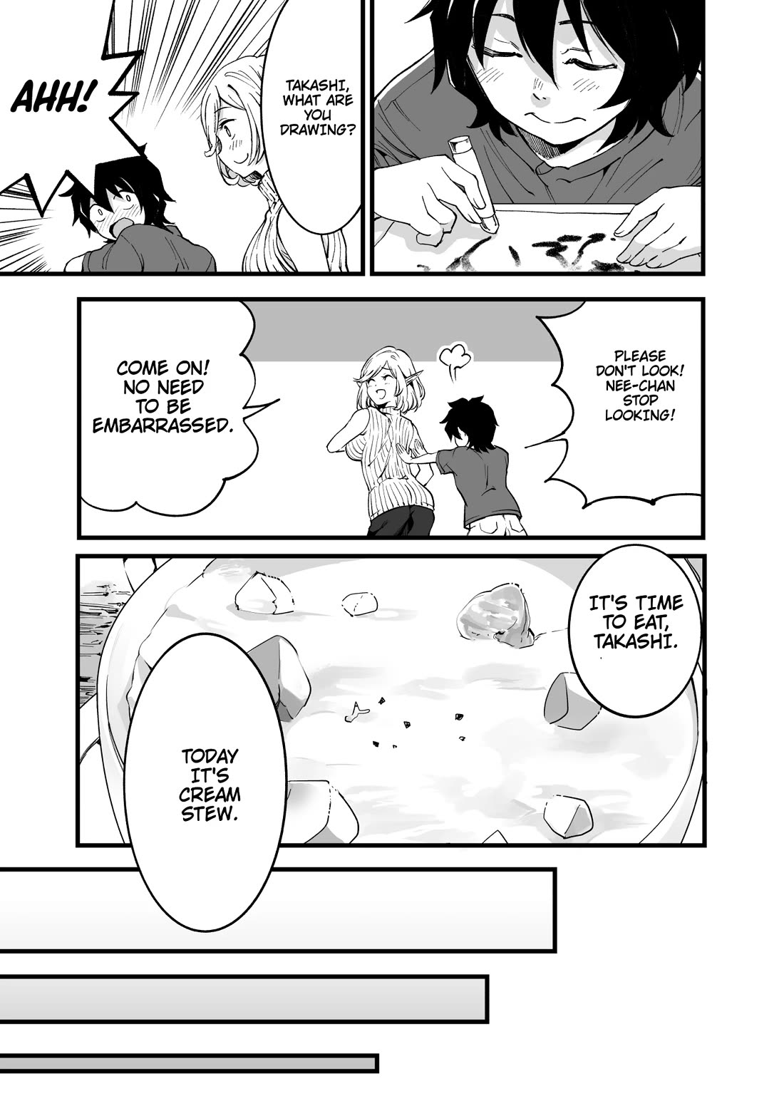 Ittare Elf Nee-chan chapter 34 page 3