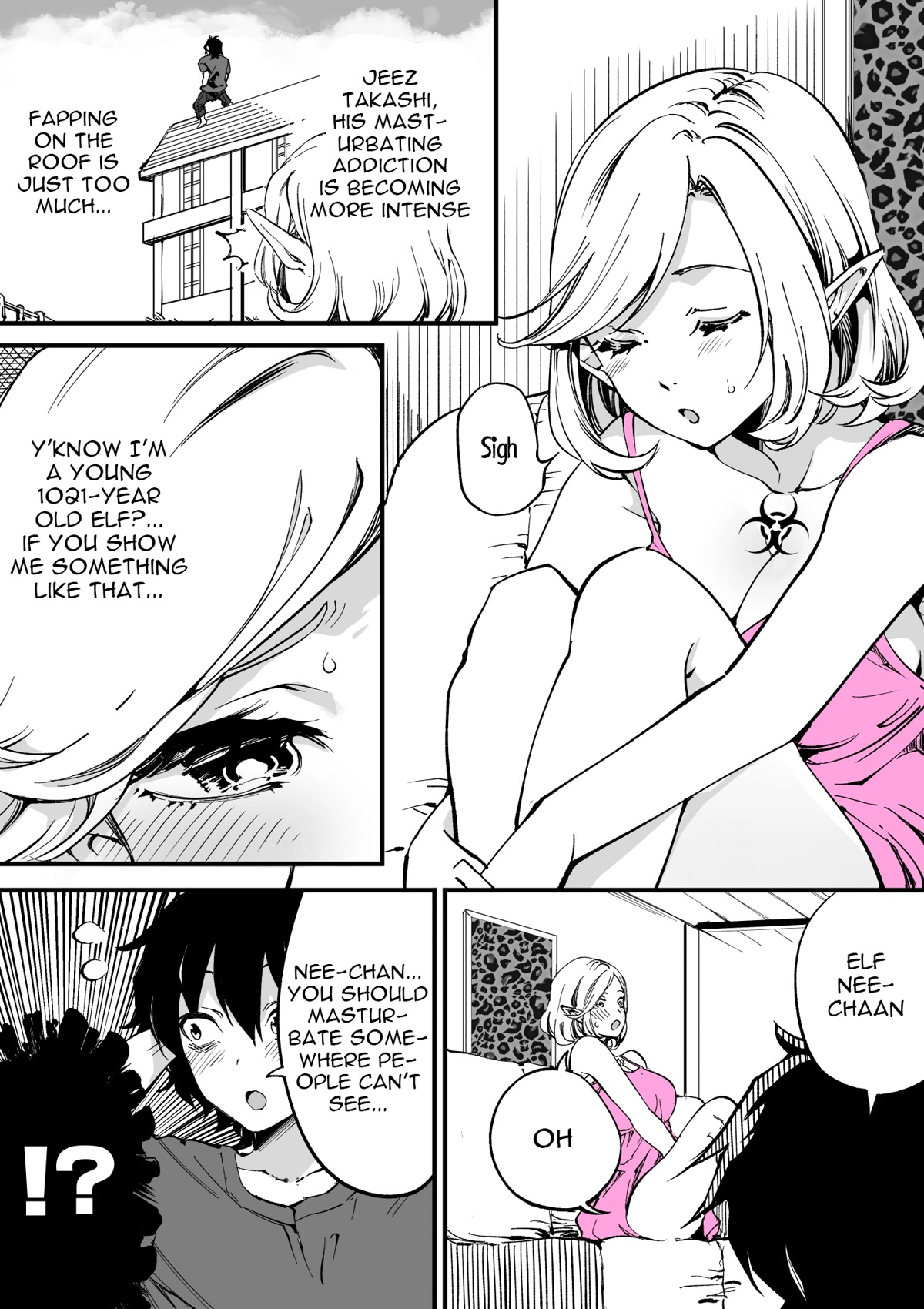 Ittare Elf Nee-chan chapter 6 page 1