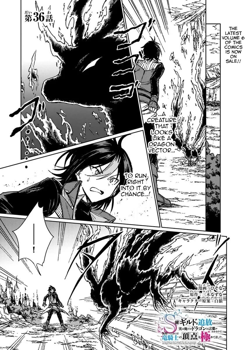 I've Been Kicked Out of an S-Rank Guild. But Only I Can Communicate With Dragons. Before I Knew It, I Became the Greatest Dragon Knight chapter 36 page 2