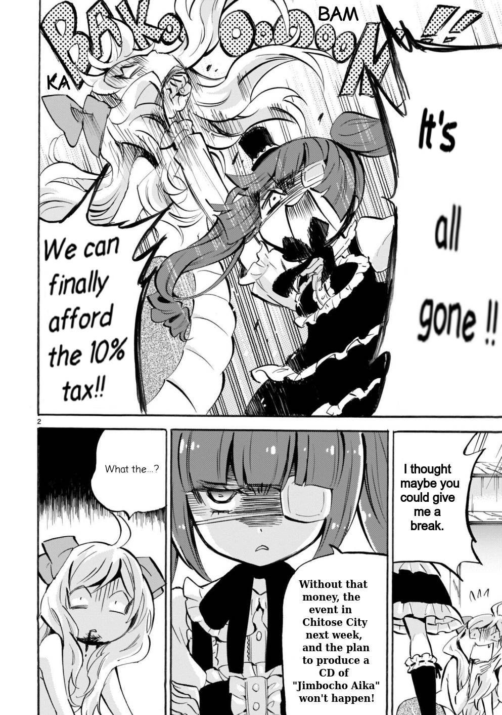 Jashin-chan Dropkick chapter 174.2 page 2