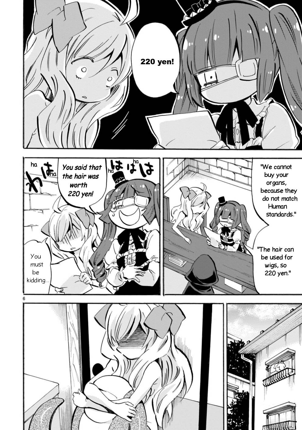 Jashin-chan Dropkick chapter 174.2 page 6