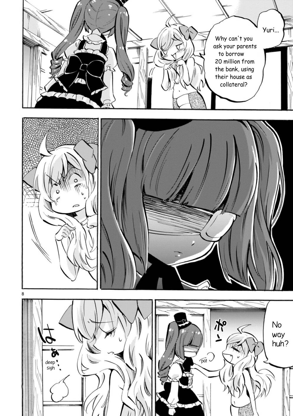 Jashin-chan Dropkick chapter 174.2 page 8