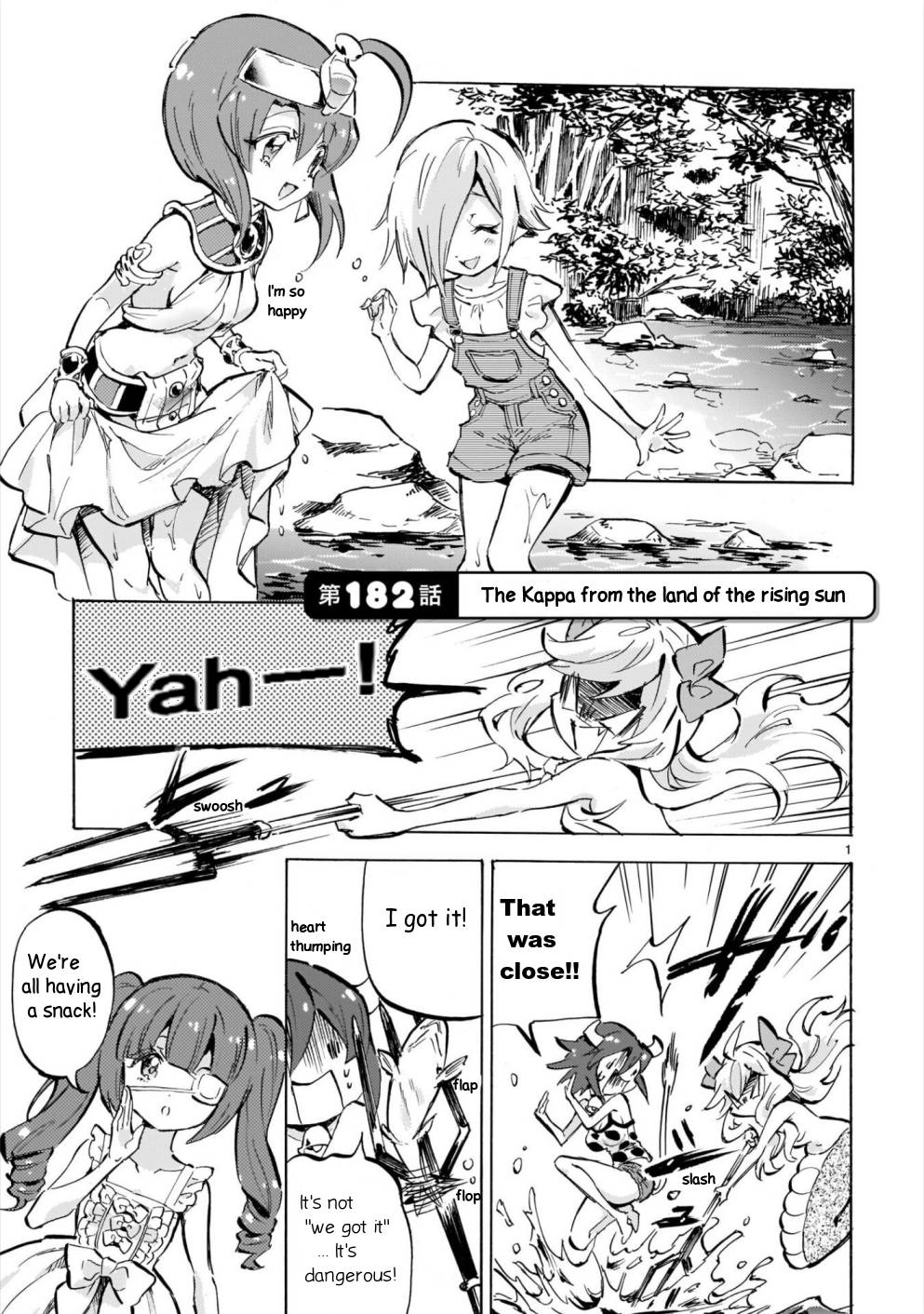 Jashin-chan Dropkick chapter 182 page 1