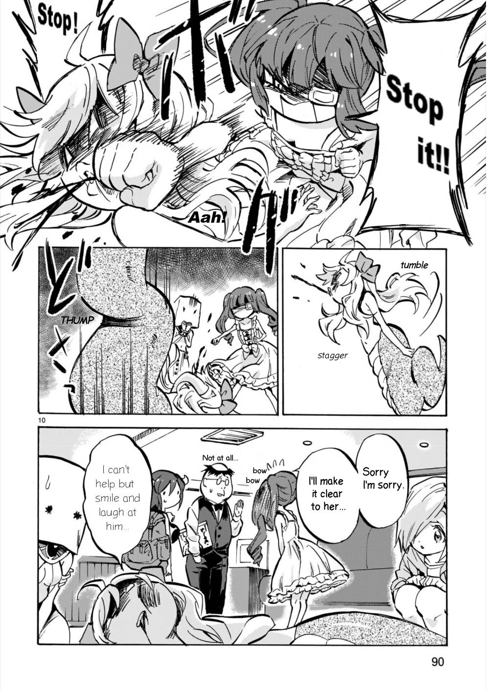 Jashin-chan Dropkick chapter 182 page 10