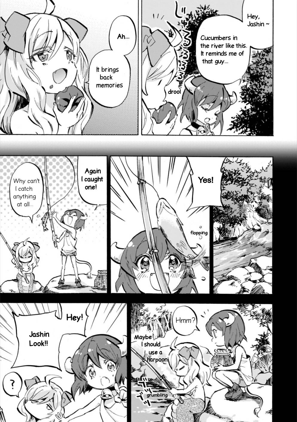 Jashin-chan Dropkick chapter 182 page 3