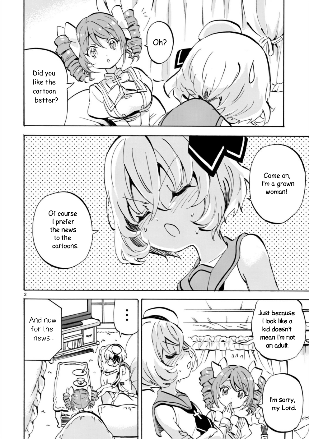 Jashin-chan Dropkick chapter 186.1 page 2