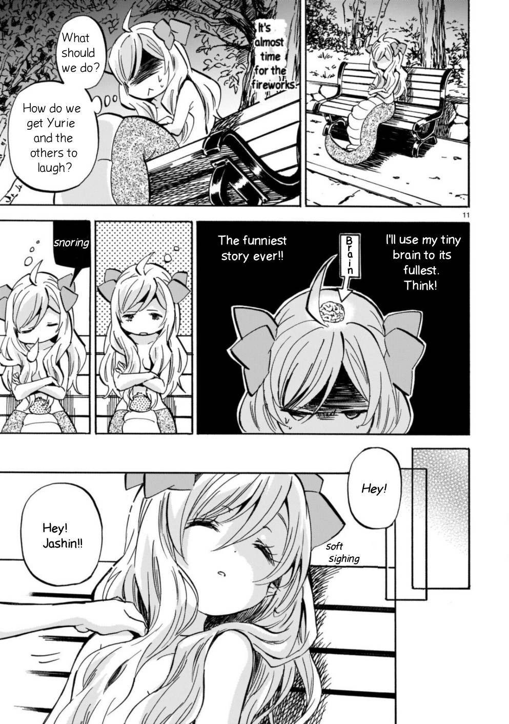 Jashin-chan Dropkick chapter 201 page 11