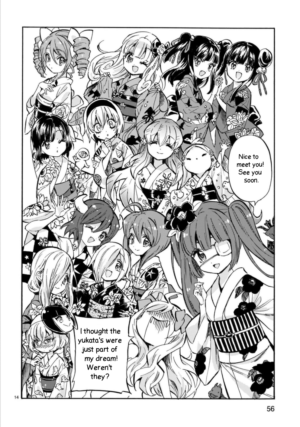 Jashin-chan Dropkick chapter 201 page 14