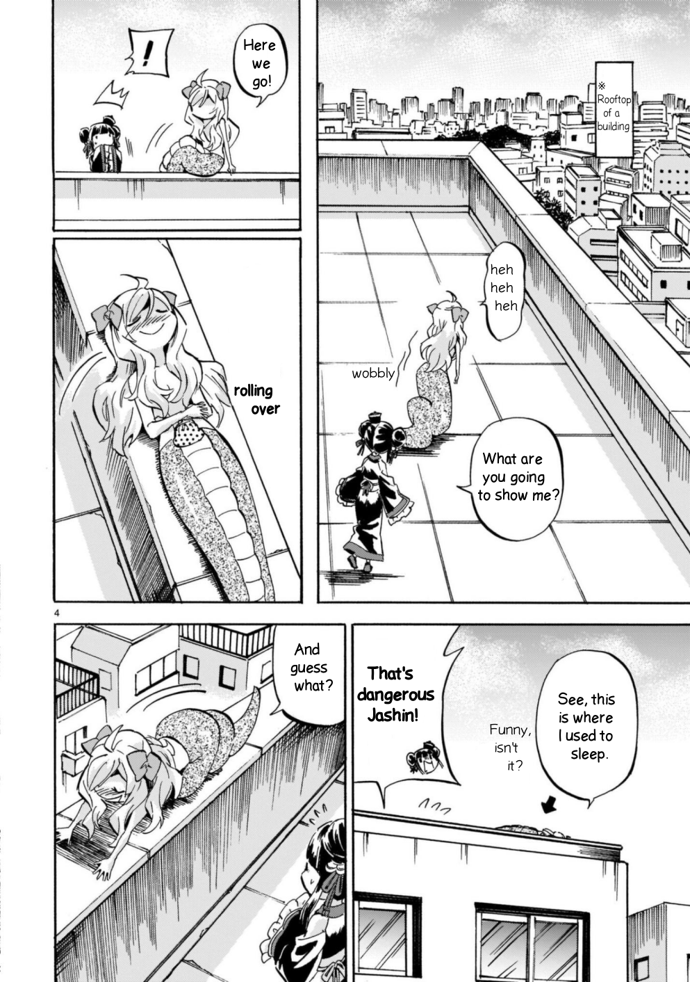 Jashin-chan Dropkick chapter 208 page 4