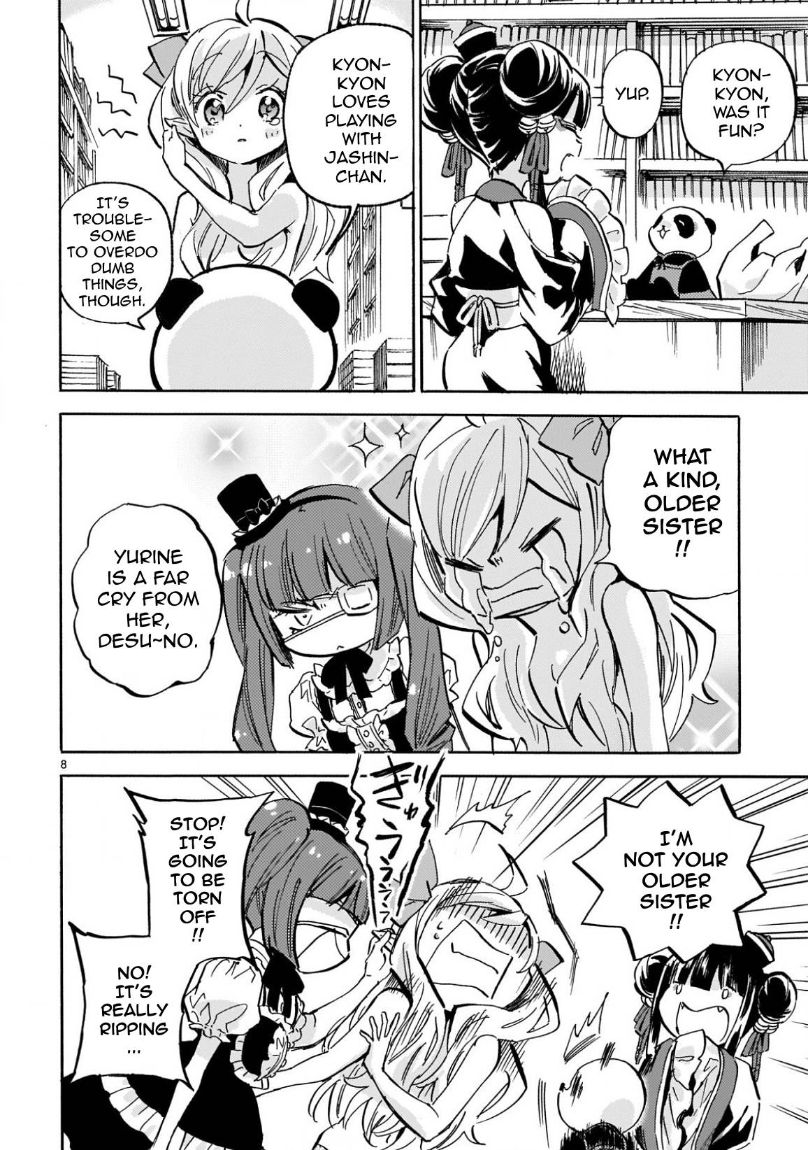 Jashin-chan Dropkick chapter 222 page 8