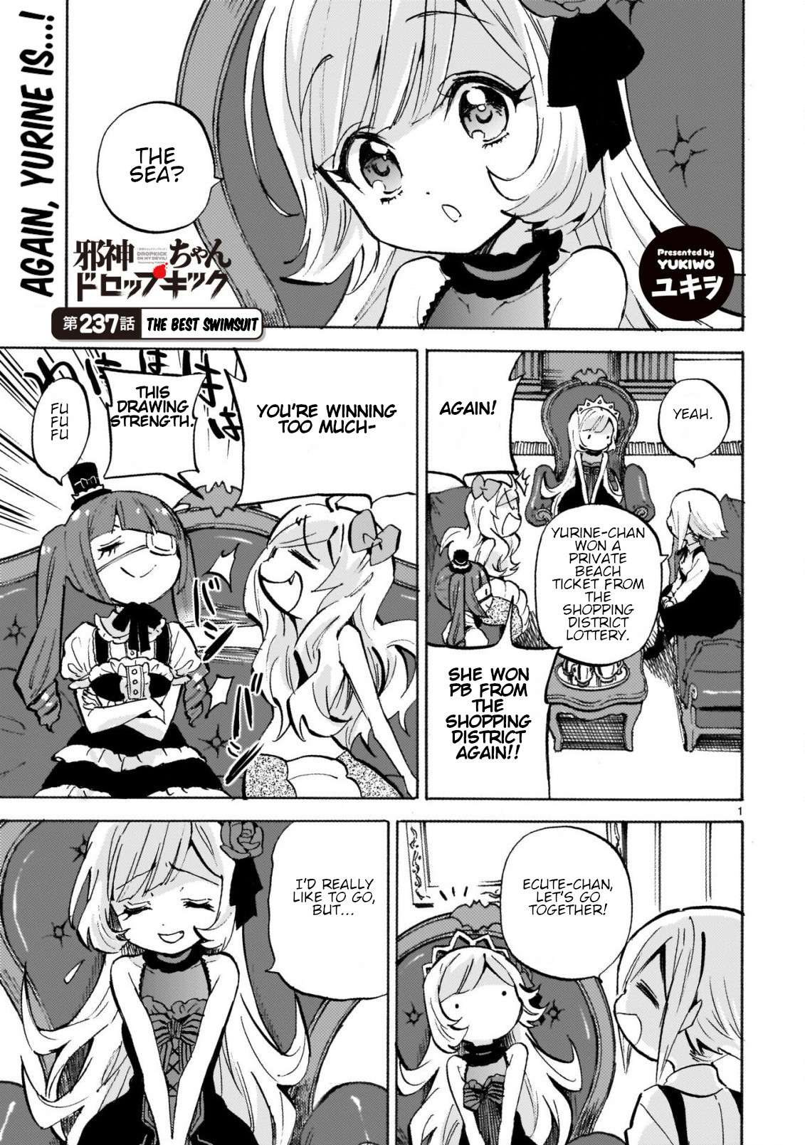 Jashin-chan Dropkick chapter 242 page 1