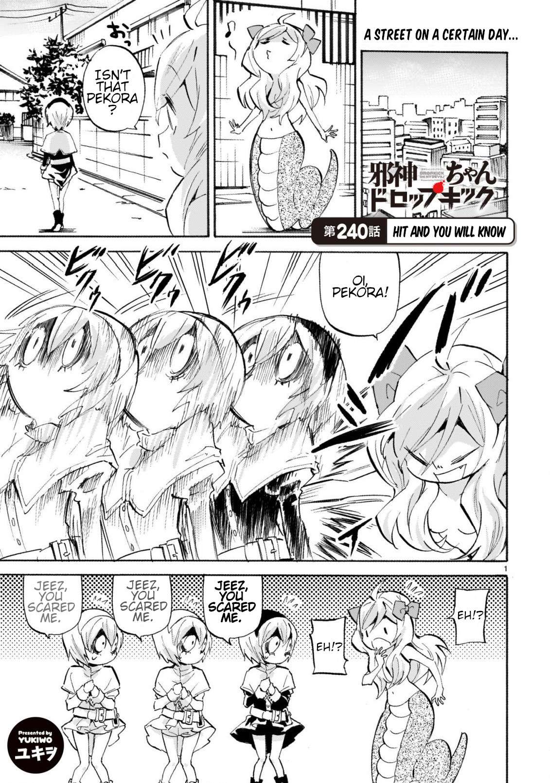 Jashin-chan Dropkick chapter 245 page 1