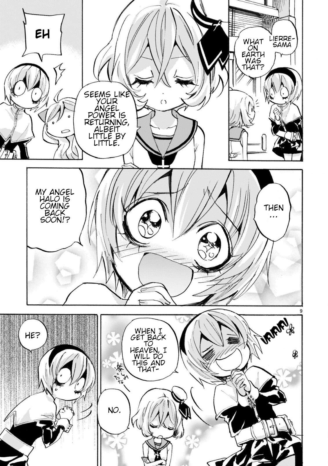 Jashin-chan Dropkick chapter 245 page 9