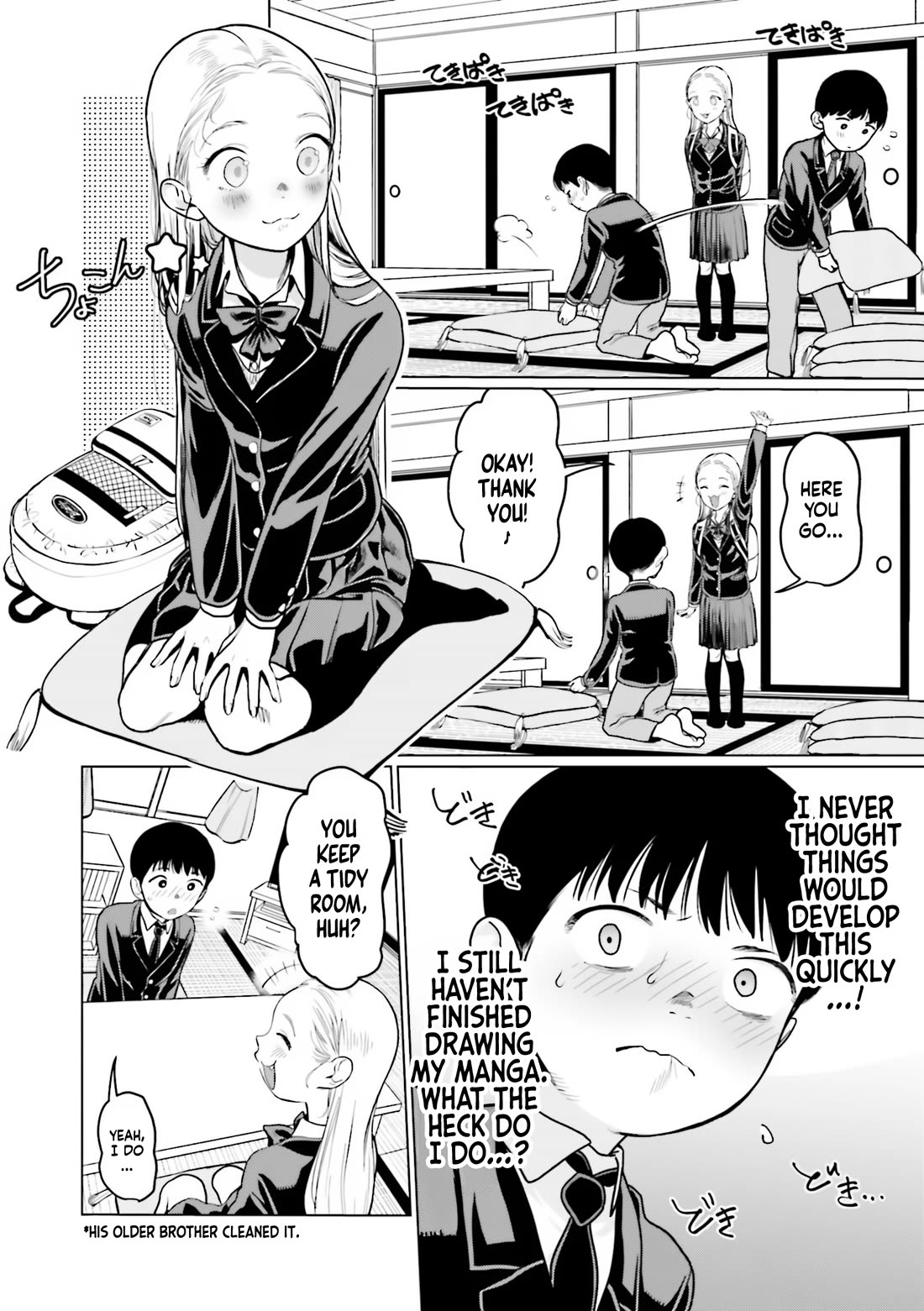 JC Sasha and Her Otaku Classmate chapter 22.5 page 4