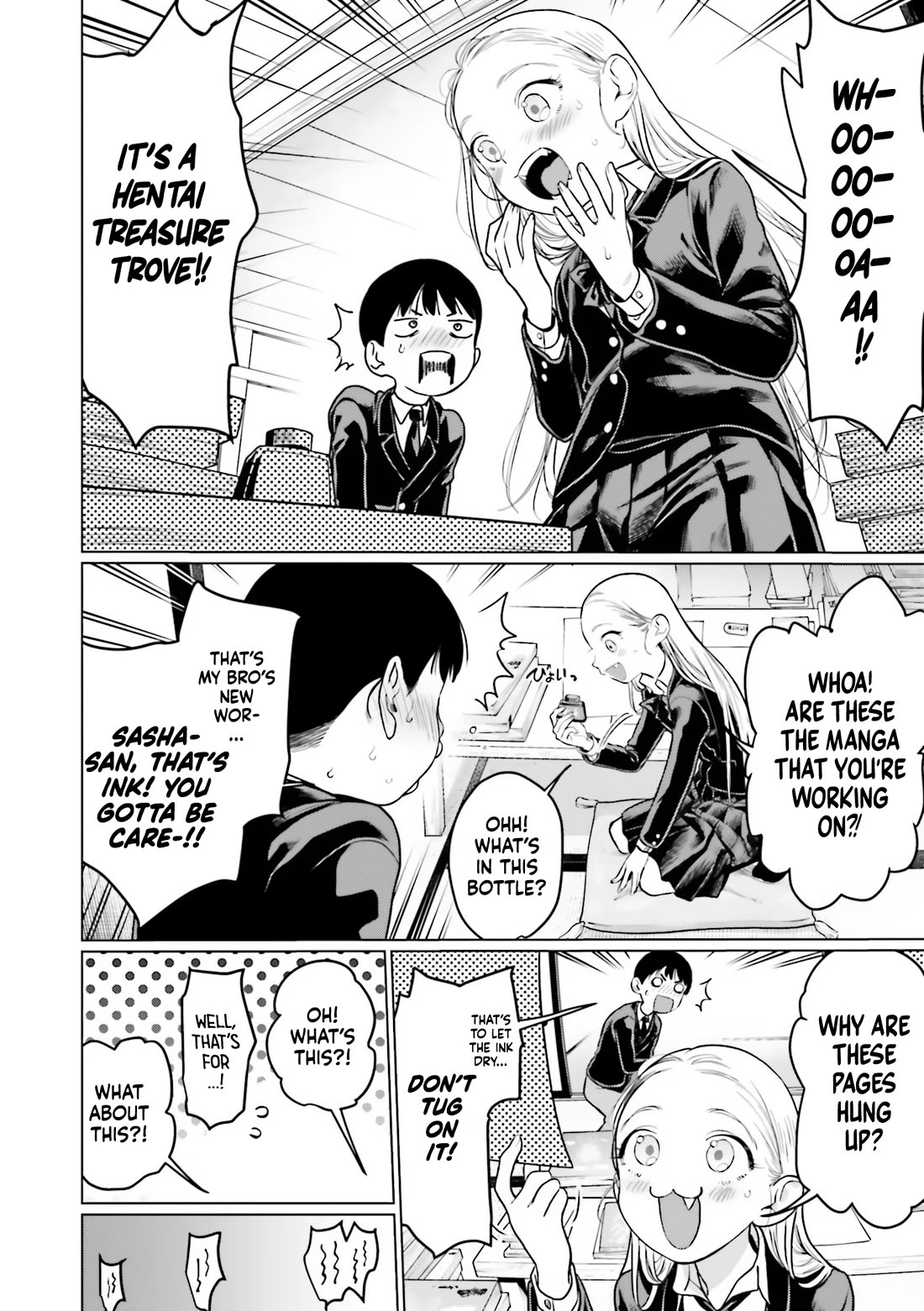 JC Sasha and Her Otaku Classmate chapter 22.5 page 6