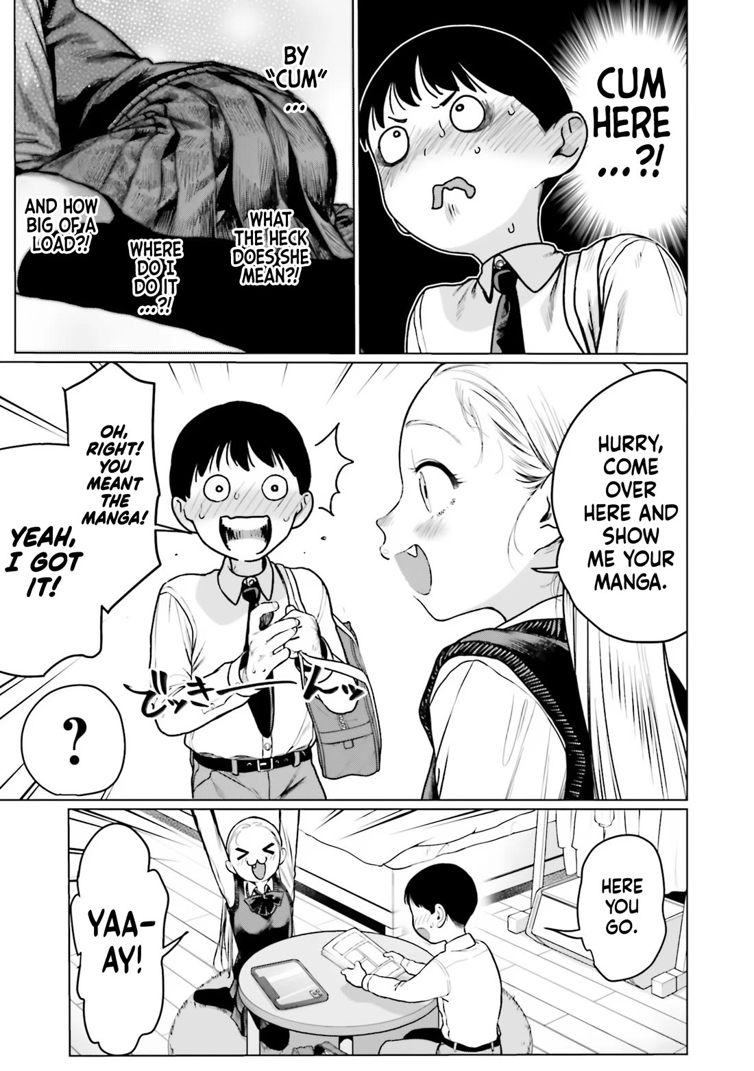 JC Sasha and Her Otaku Classmate chapter 30 page 7