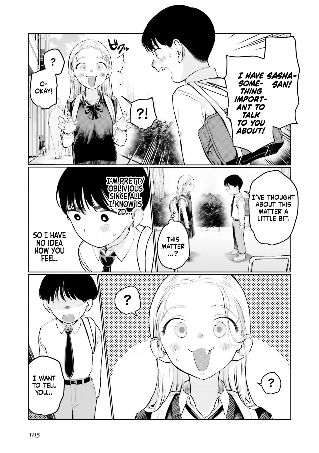 JC Sasha and Her Otaku Classmate chapter 36 page 11