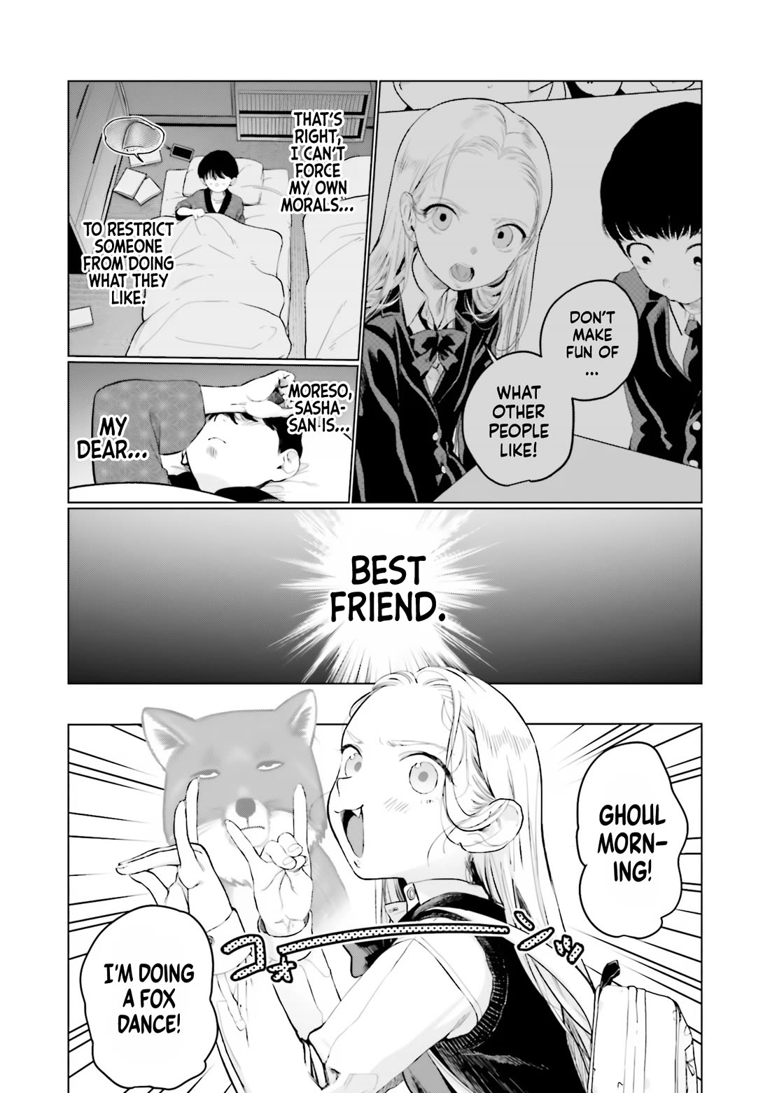 JC Sasha and Her Otaku Classmate chapter 36 page 9
