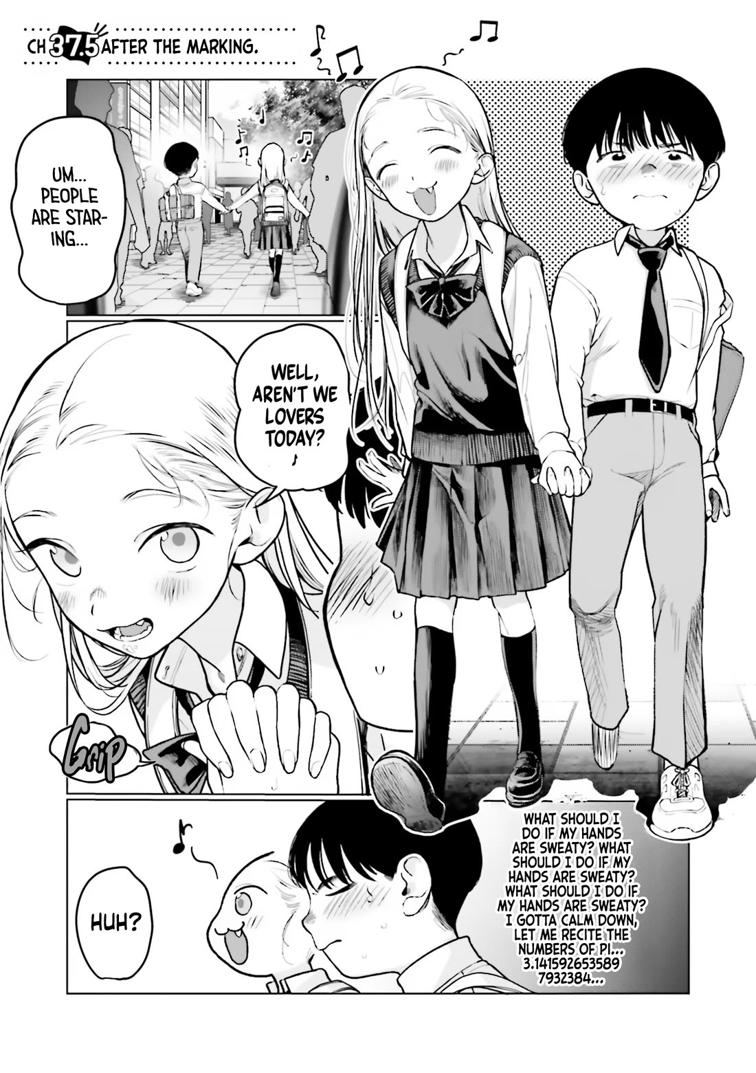 JC Sasha and Her Otaku Classmate chapter 37.5 page 1