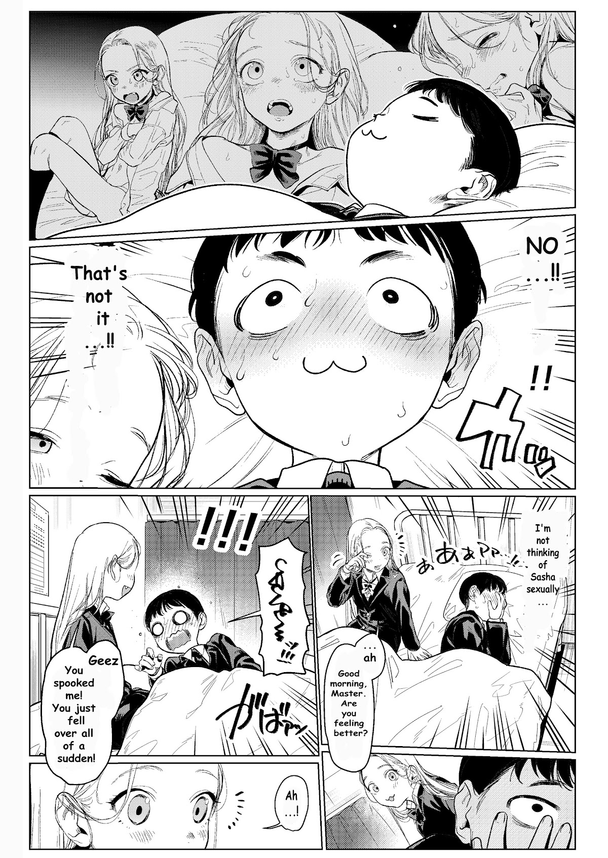 JC Sasha and Her Otaku Classmate chapter 4 page 3