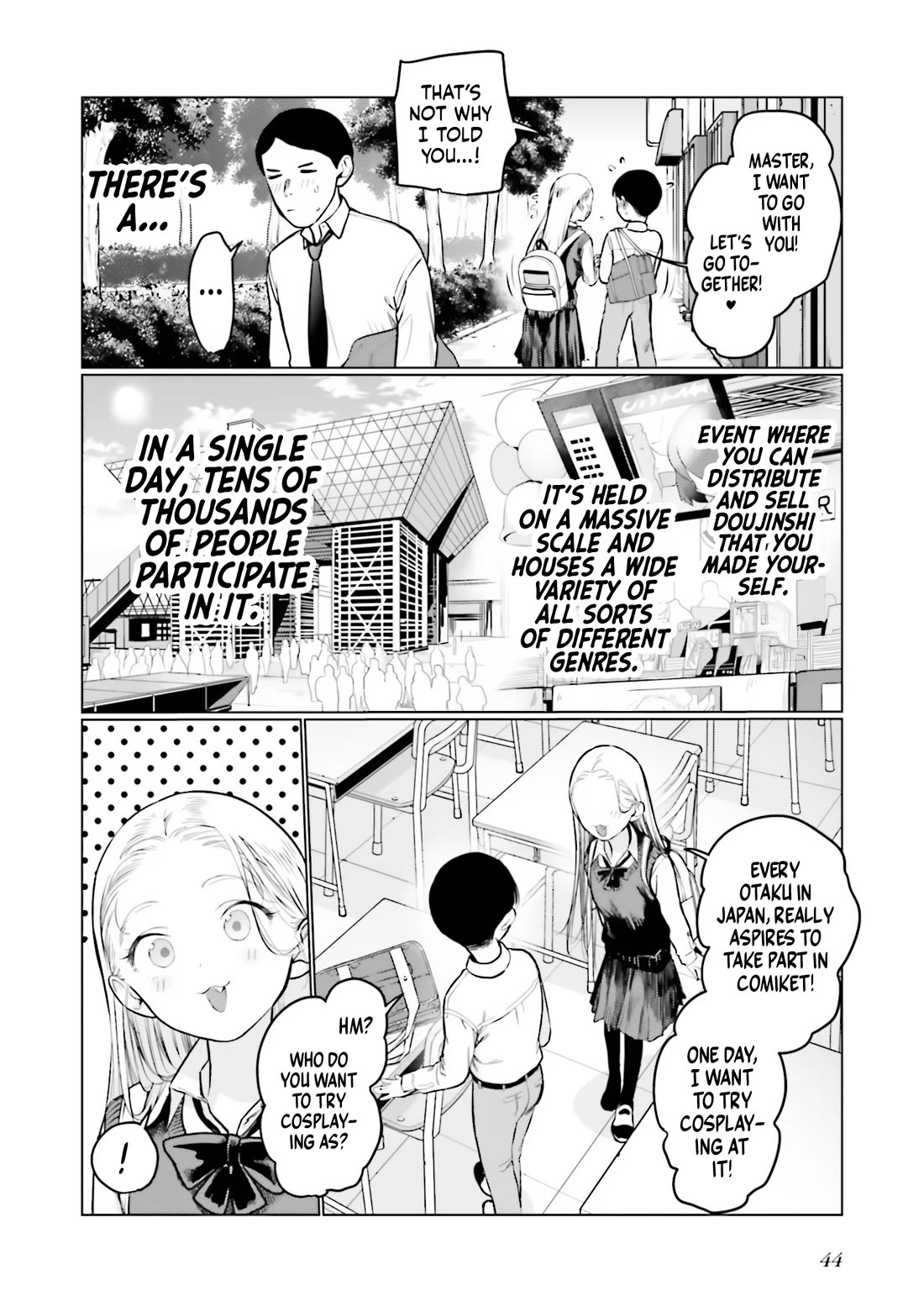 JC Sasha and Her Otaku Classmate chapter 45 page 2