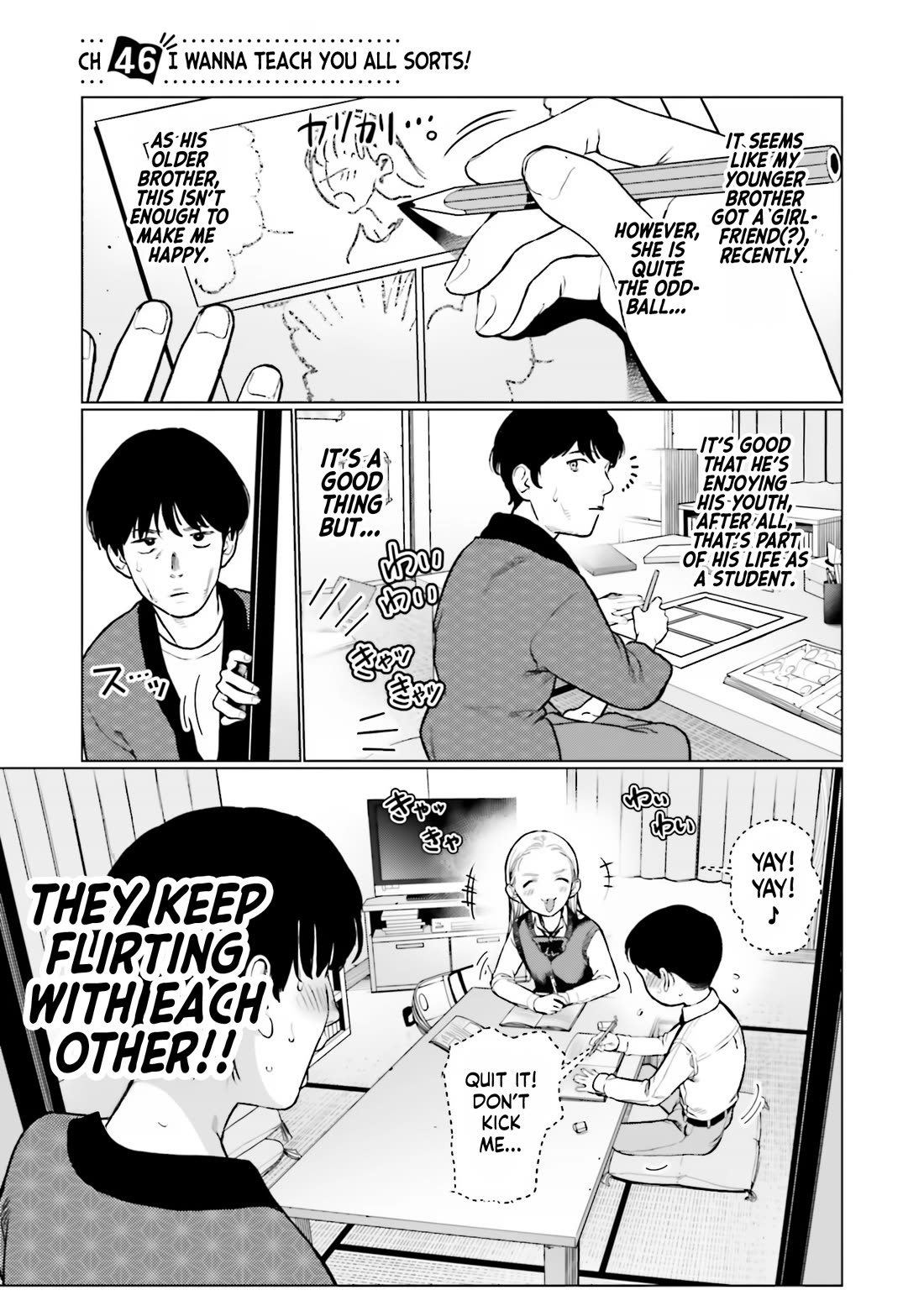 JC Sasha and Her Otaku Classmate chapter 46 page 1