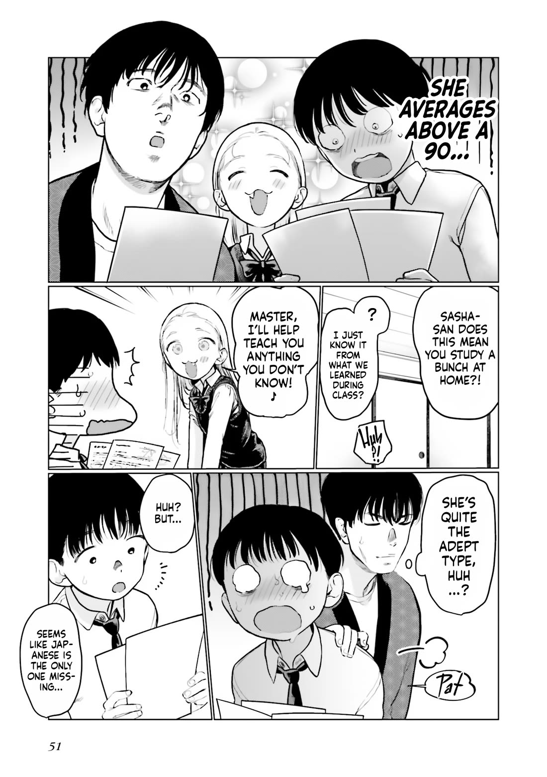 JC Sasha and Her Otaku Classmate chapter 46 page 3