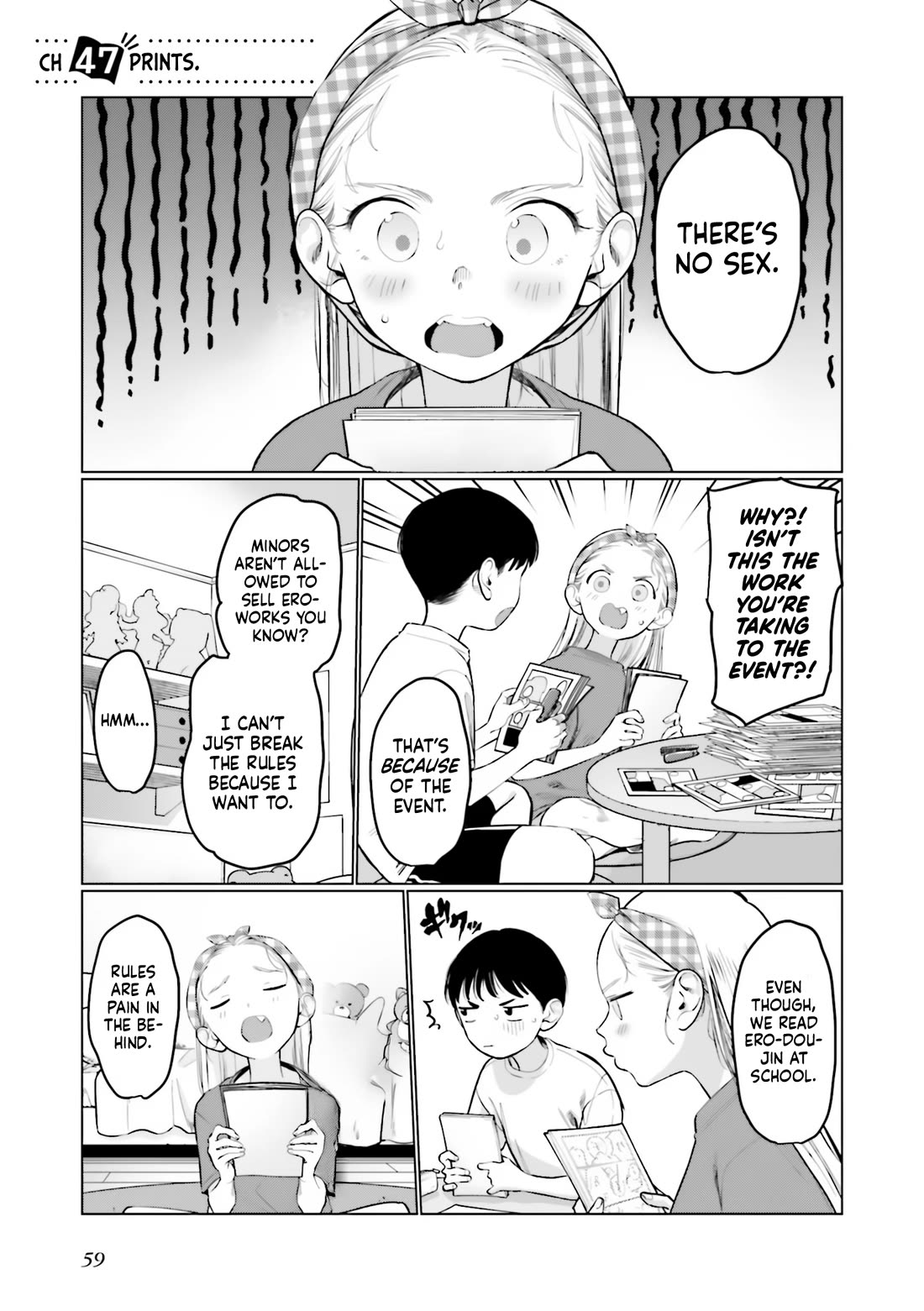 JC Sasha and Her Otaku Classmate chapter 47 page 1