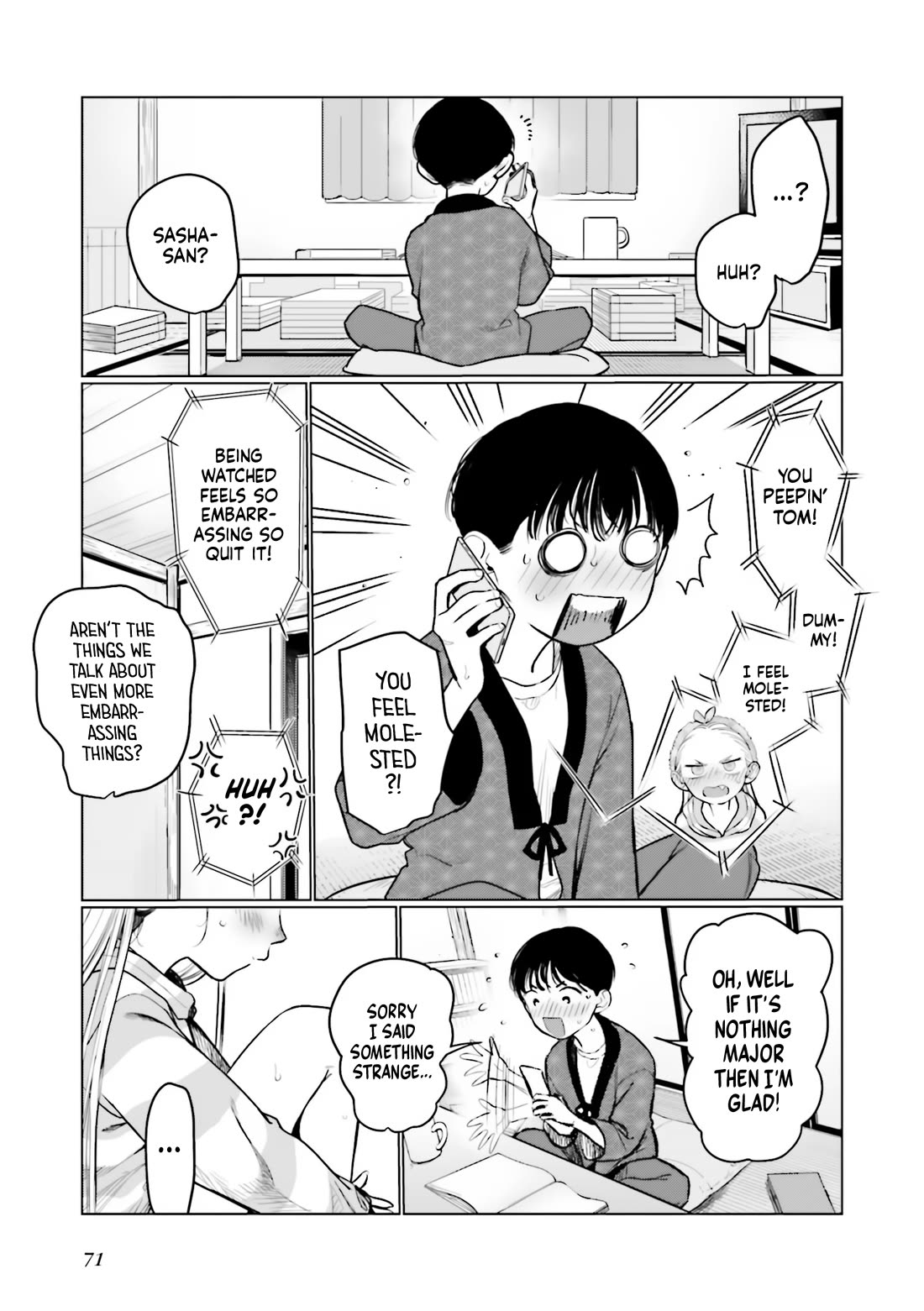 JC Sasha and Her Otaku Classmate chapter 48 page 7