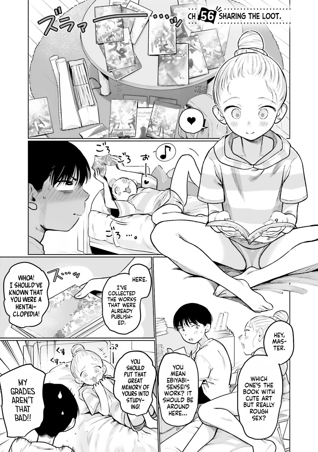 JC Sasha and Her Otaku Classmate chapter 56 page 1