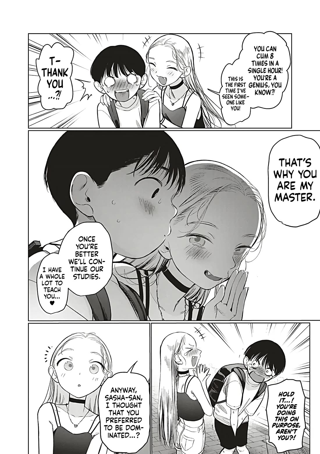 JC Sasha and Her Otaku Classmate chapter 60 page 4