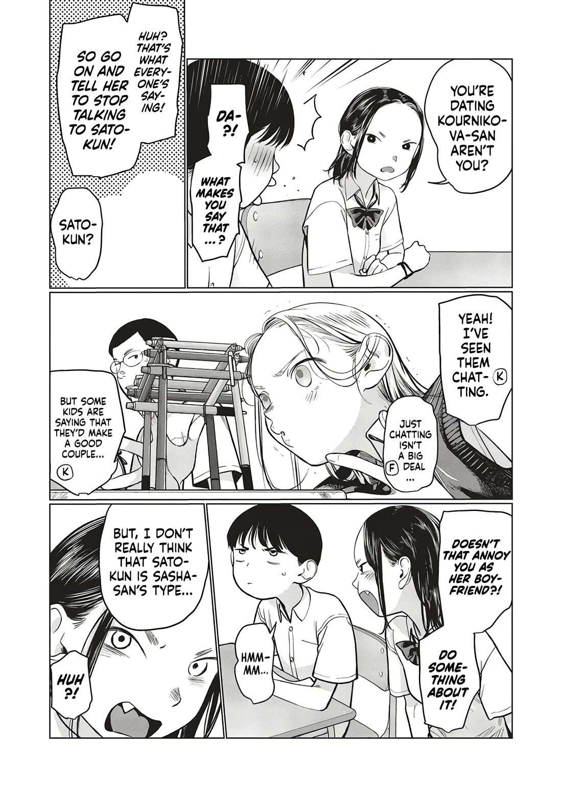 JC Sasha and Her Otaku Classmate chapter 61 page 4