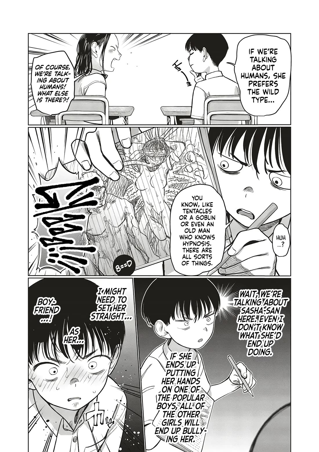 JC Sasha and Her Otaku Classmate chapter 61 page 5