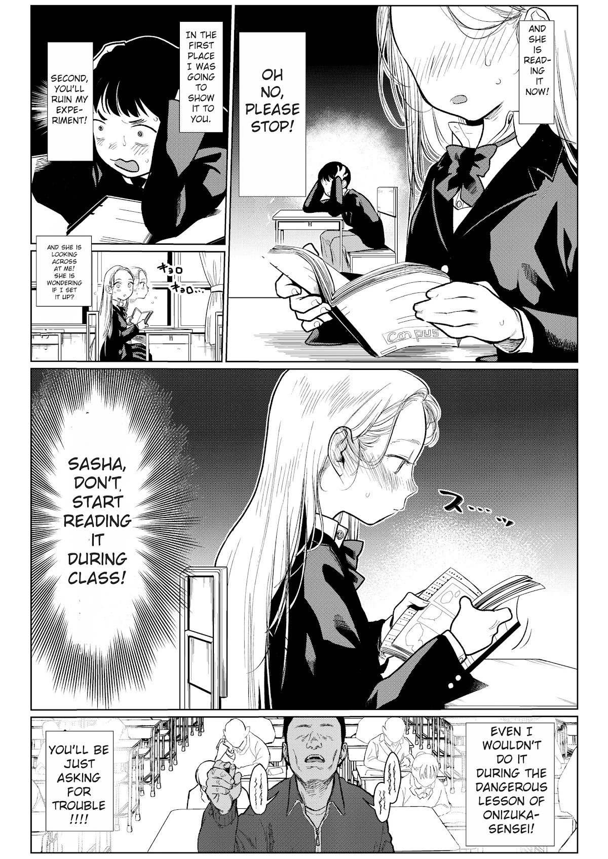 JC Sasha and Her Otaku Classmate chapter 7 page 4