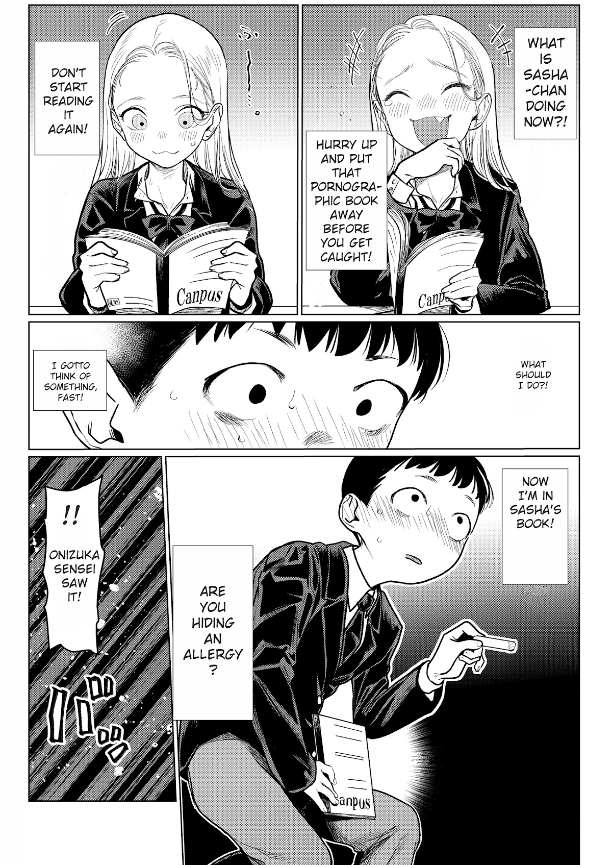 JC Sasha and Her Otaku Classmate chapter 7 page 7