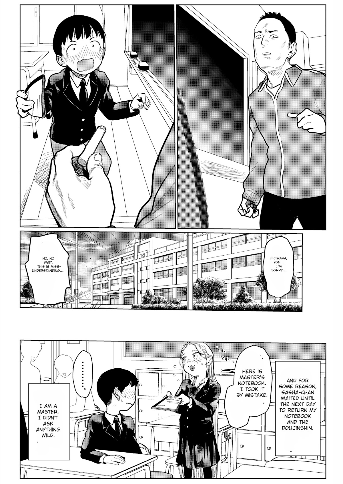 JC Sasha and Her Otaku Classmate chapter 7 page 8