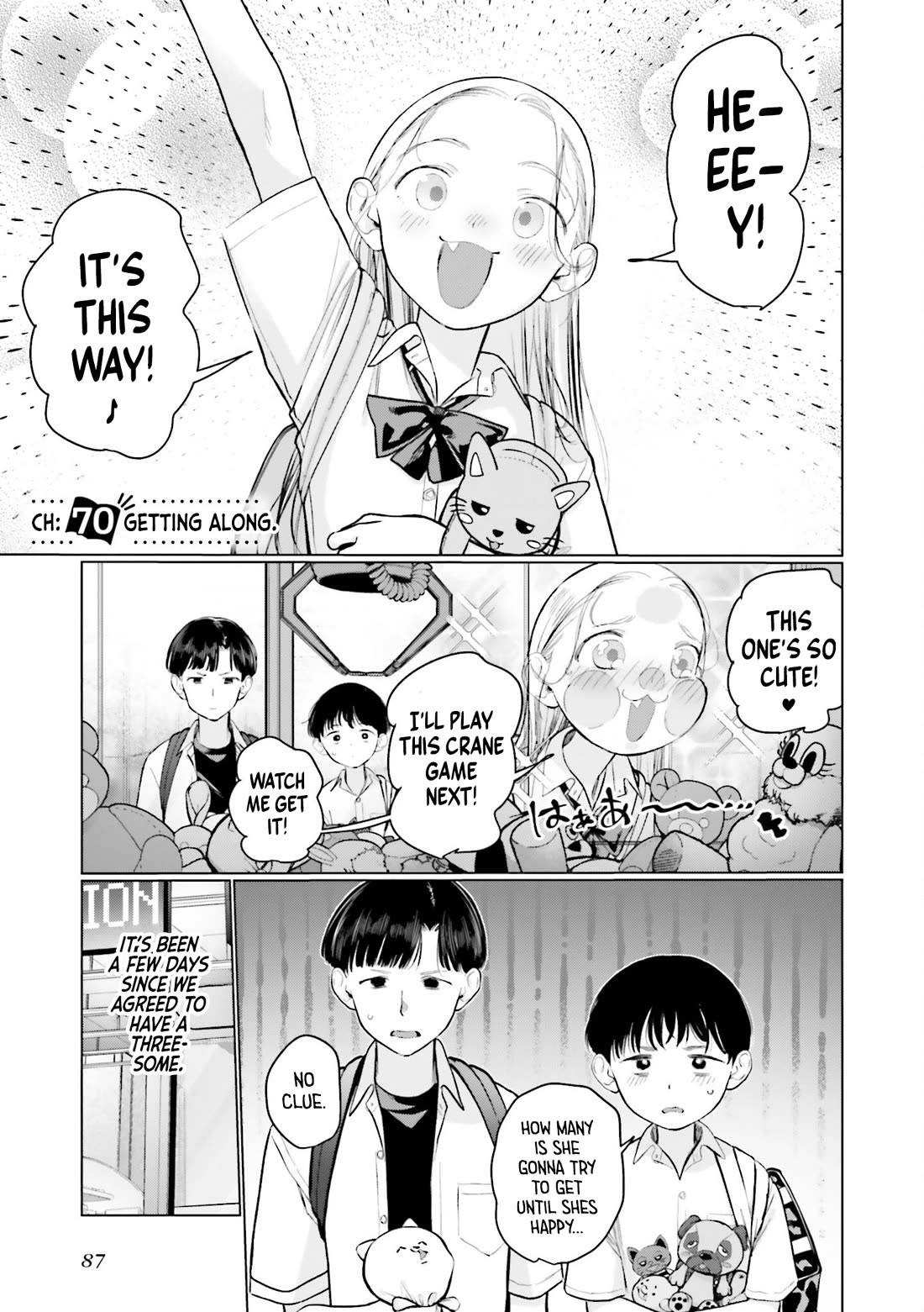 JC Sasha and Her Otaku Classmate chapter 70 page 1