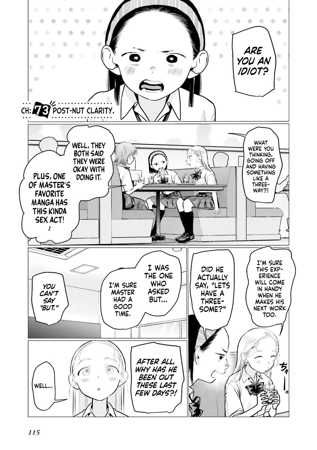 JC Sasha and Her Otaku Classmate chapter 73 page 1