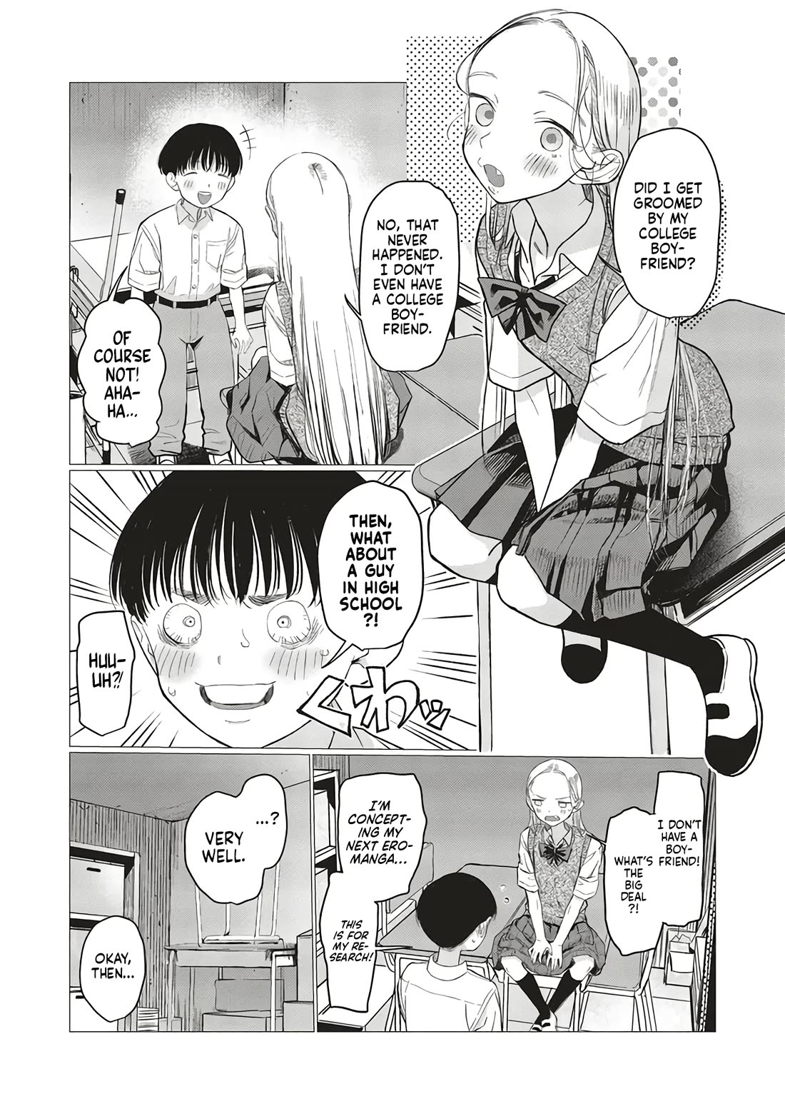 JC Sasha and Her Otaku Classmate chapter 87 page 6