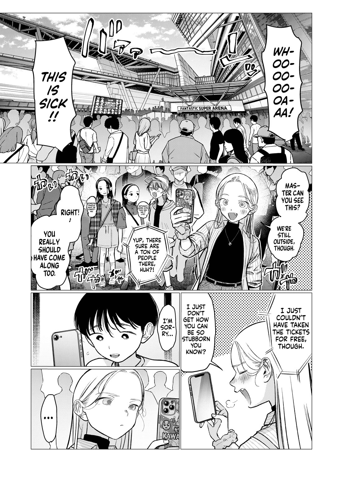 JC Sasha and Her Otaku Classmate chapter 91 page 1