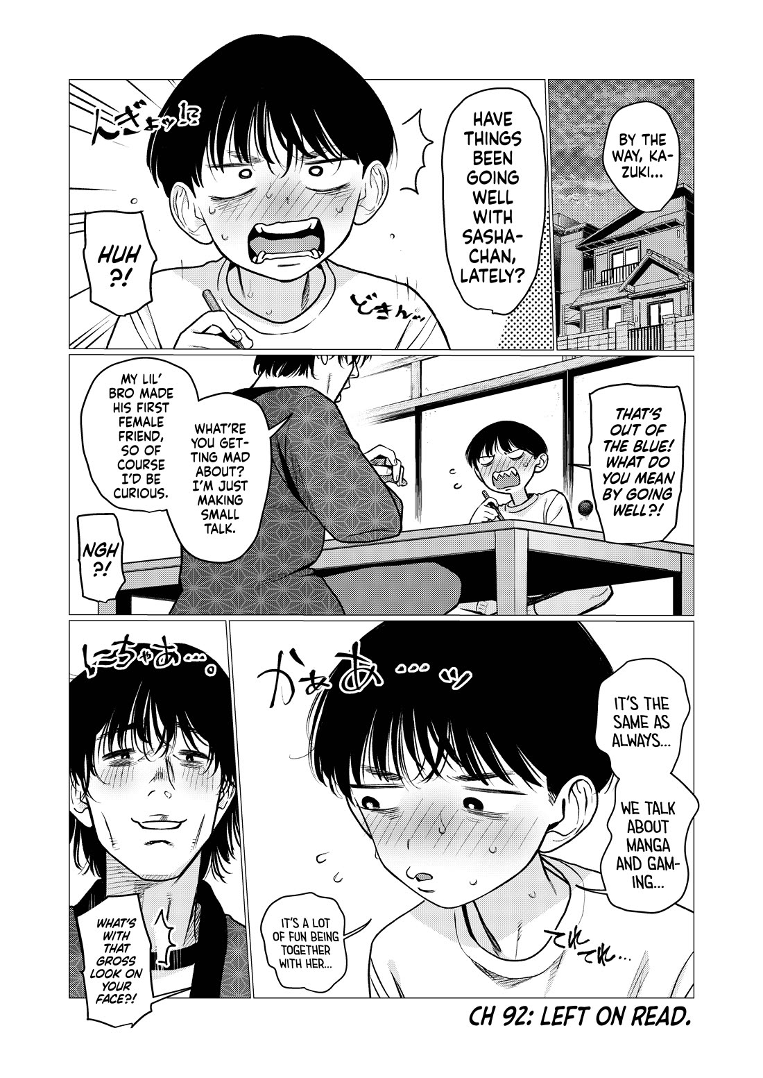 JC Sasha and Her Otaku Classmate chapter 92 page 1
