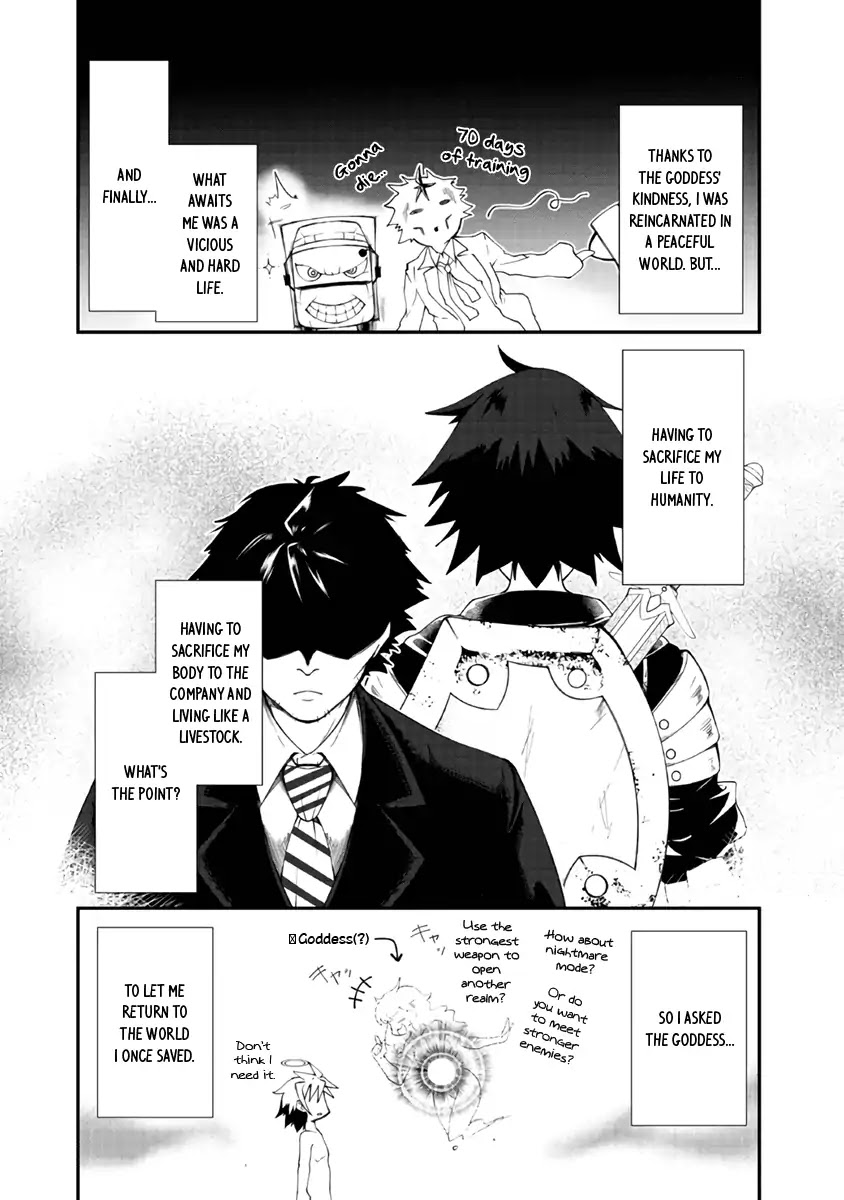 Jichou shinai Motoyuusha no Tsuyokute Tanoshii New Game chapter 1 page 12