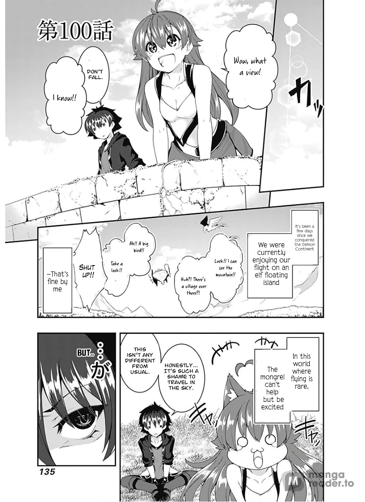 Jichou shinai Motoyuusha no Tsuyokute Tanoshii New Game chapter 100 page 2