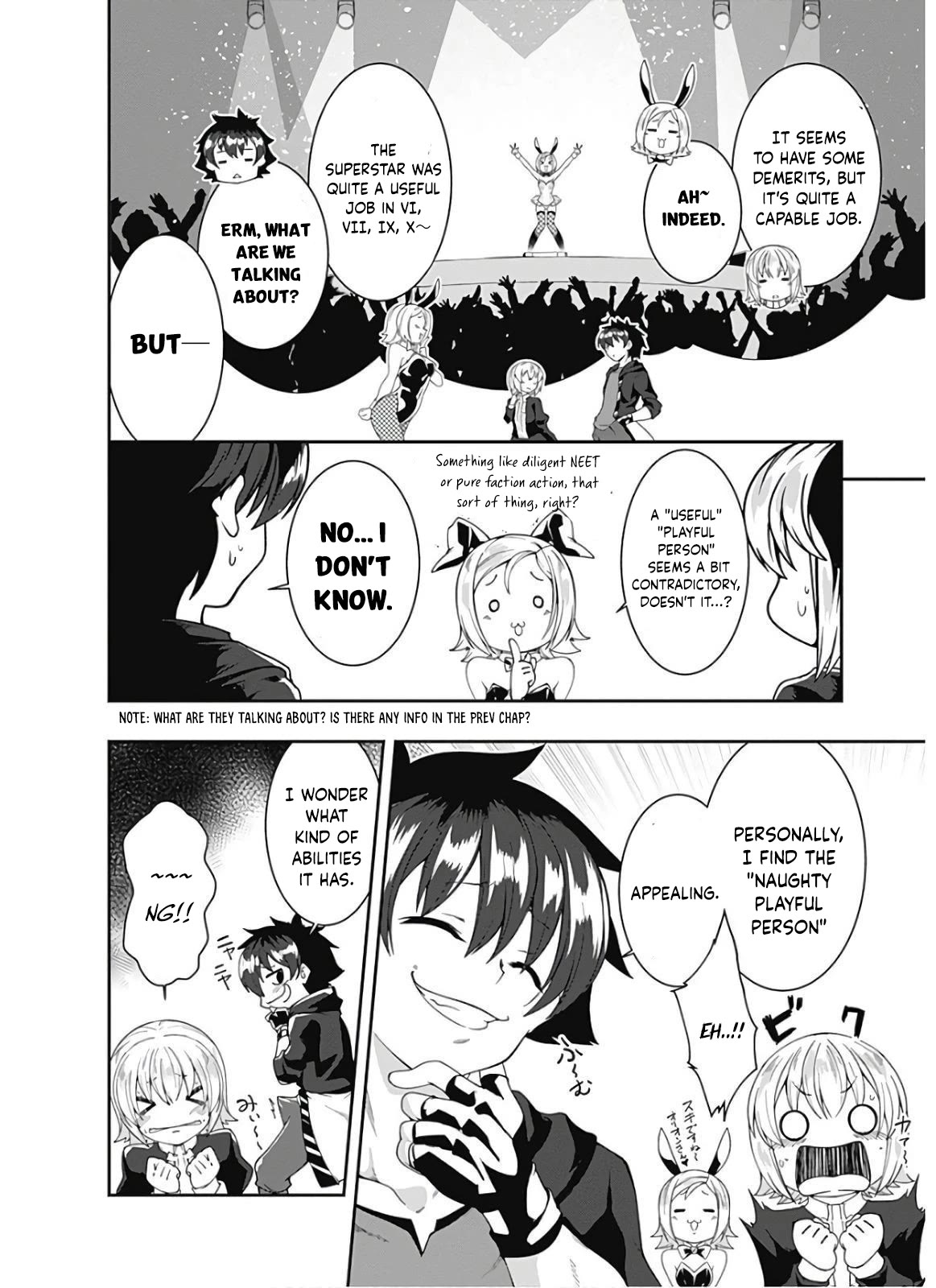 Jichou shinai Motoyuusha no Tsuyokute Tanoshii New Game chapter 106 page 7