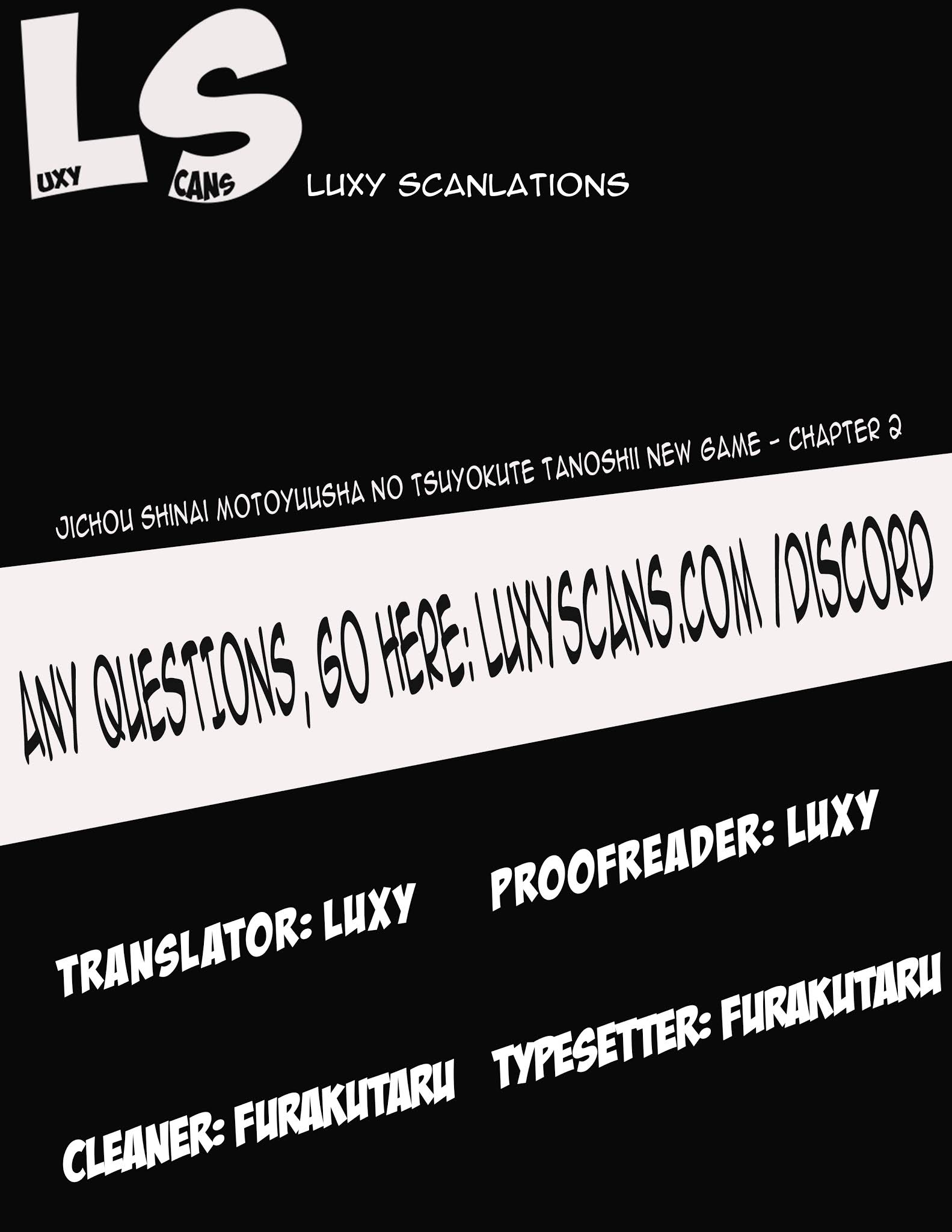 Jichou shinai Motoyuusha no Tsuyokute Tanoshii New Game chapter 2 page 1