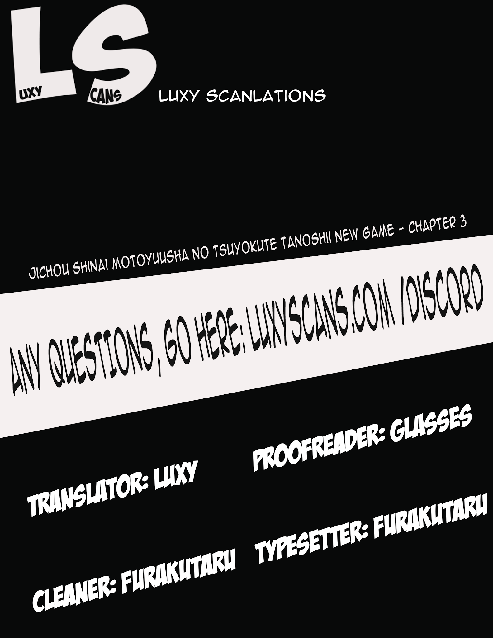 Jichou shinai Motoyuusha no Tsuyokute Tanoshii New Game chapter 3 page 1