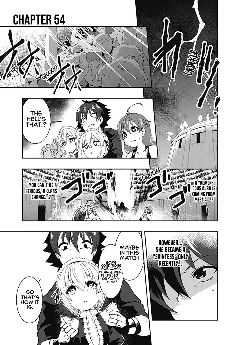 Jichou shinai Motoyuusha no Tsuyokute Tanoshii New Game chapter 54 page 1