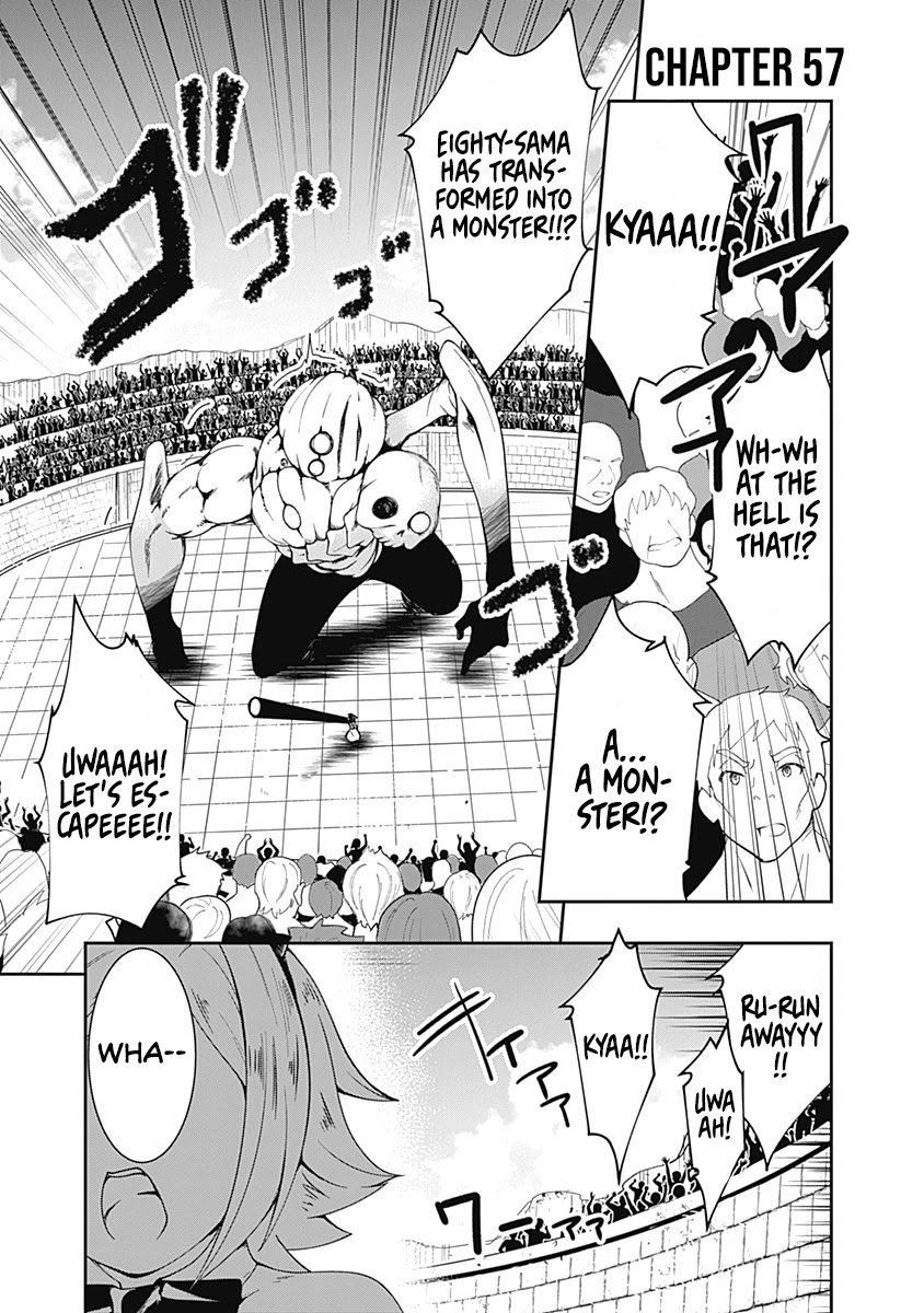 Jichou shinai Motoyuusha no Tsuyokute Tanoshii New Game chapter 57 page 1